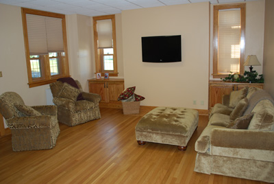 Clymer Hall Living Room