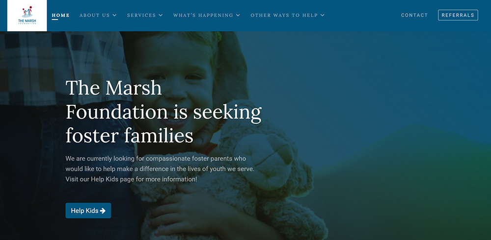 Marsh Foundation Launches New, User-Friendly Website